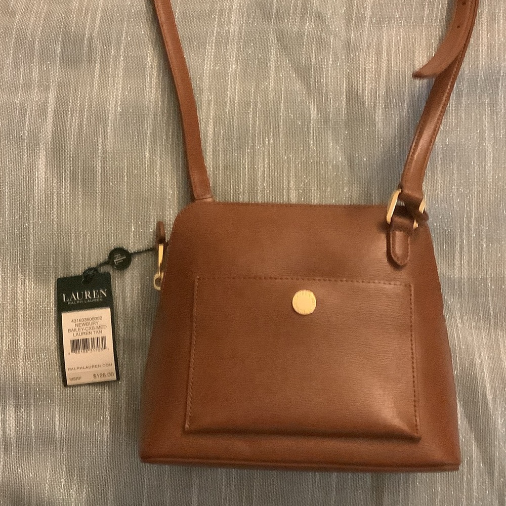 Lauren Ralph Lauren Tan Crossbody Bag